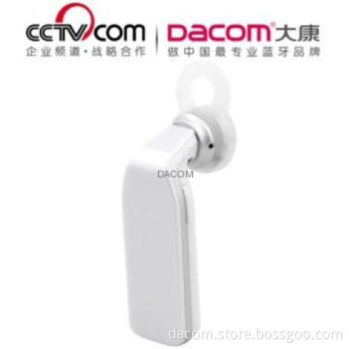 White bluetooth earphone with A2DP